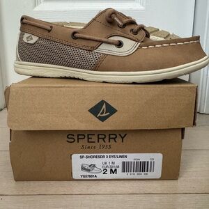 Sperry Kids Brown Boat Shoes